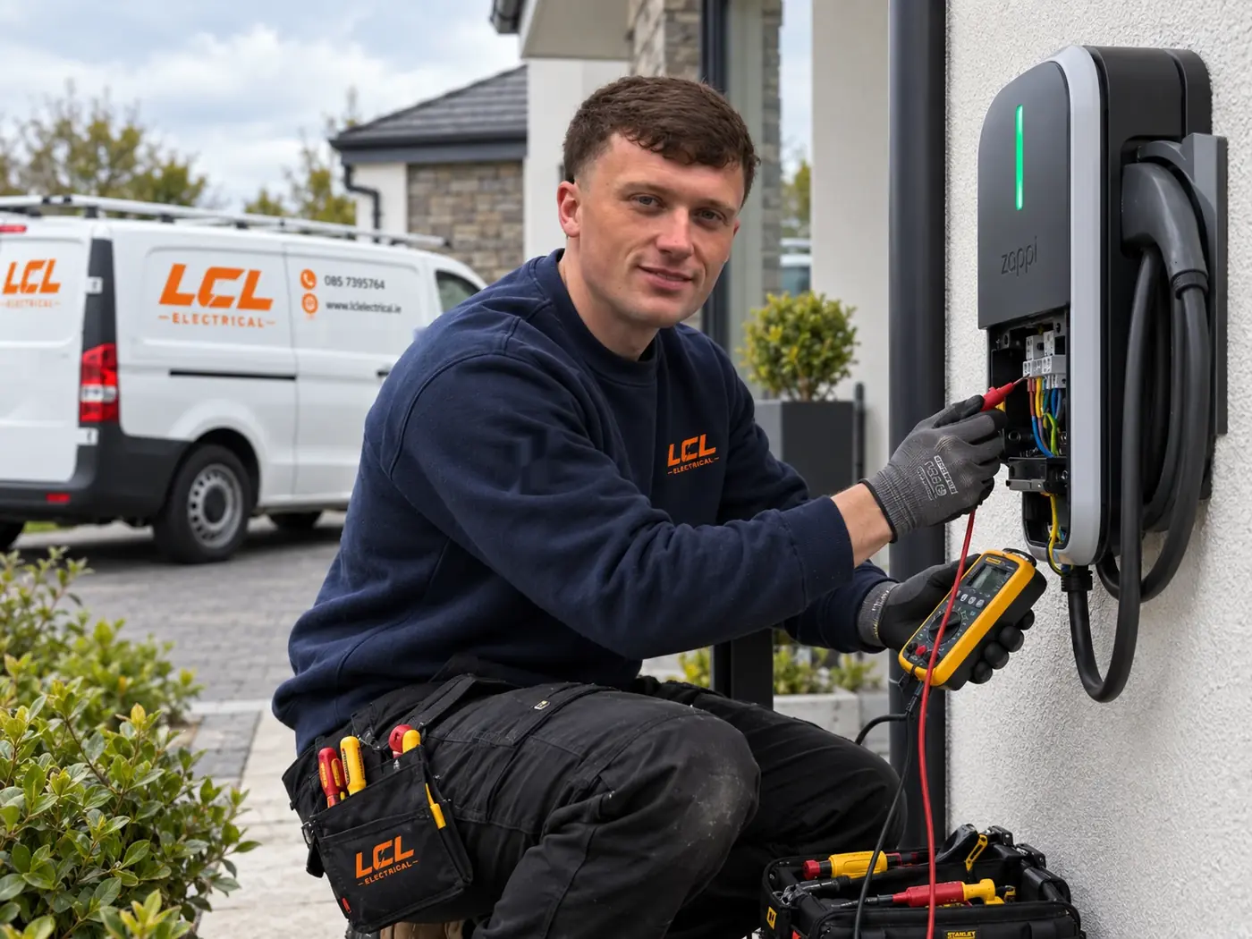 EV Charger Installation by LCL Electrical in Dublin